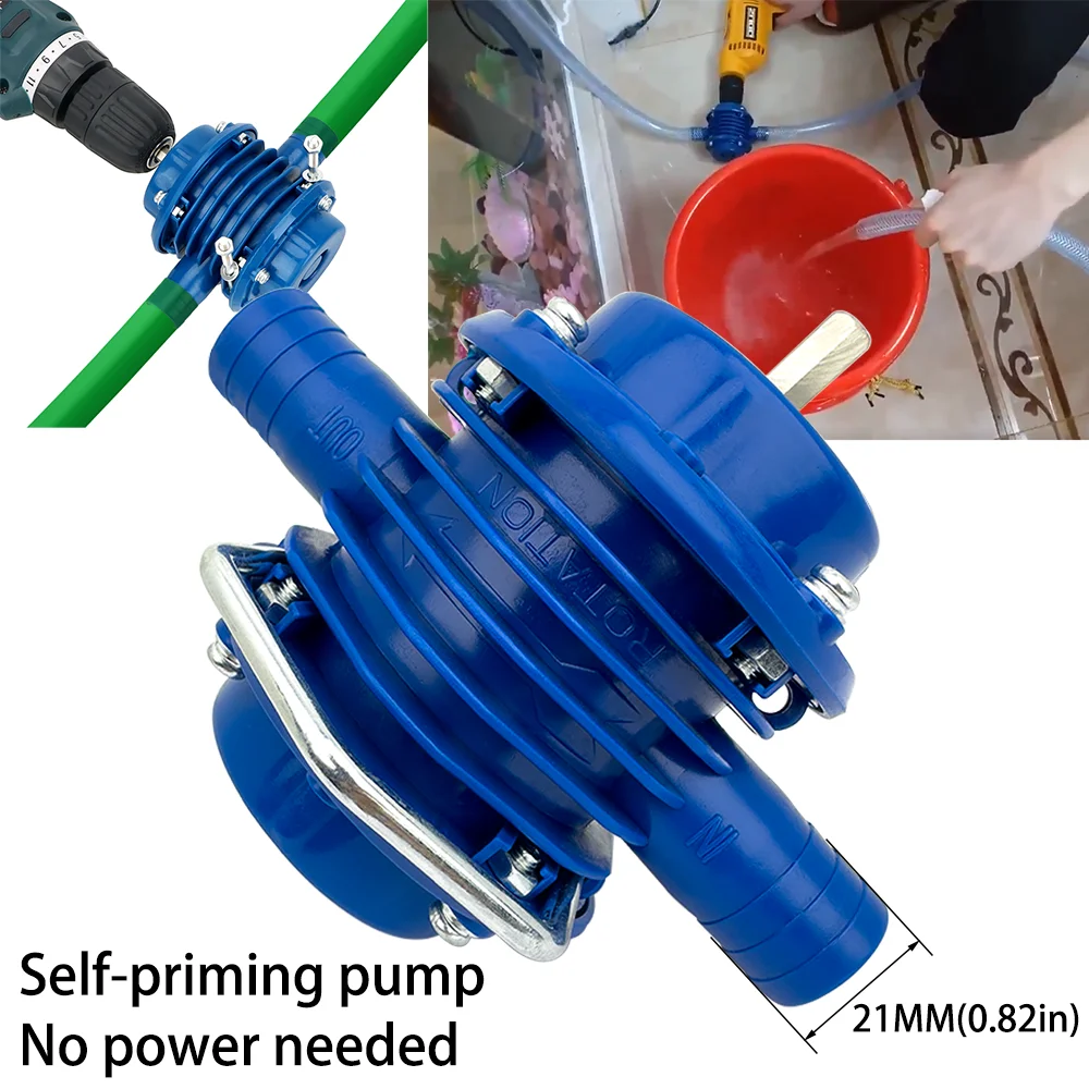 Gardening Tools Of - Portable Electric Drill Pump Self-priming Liquid