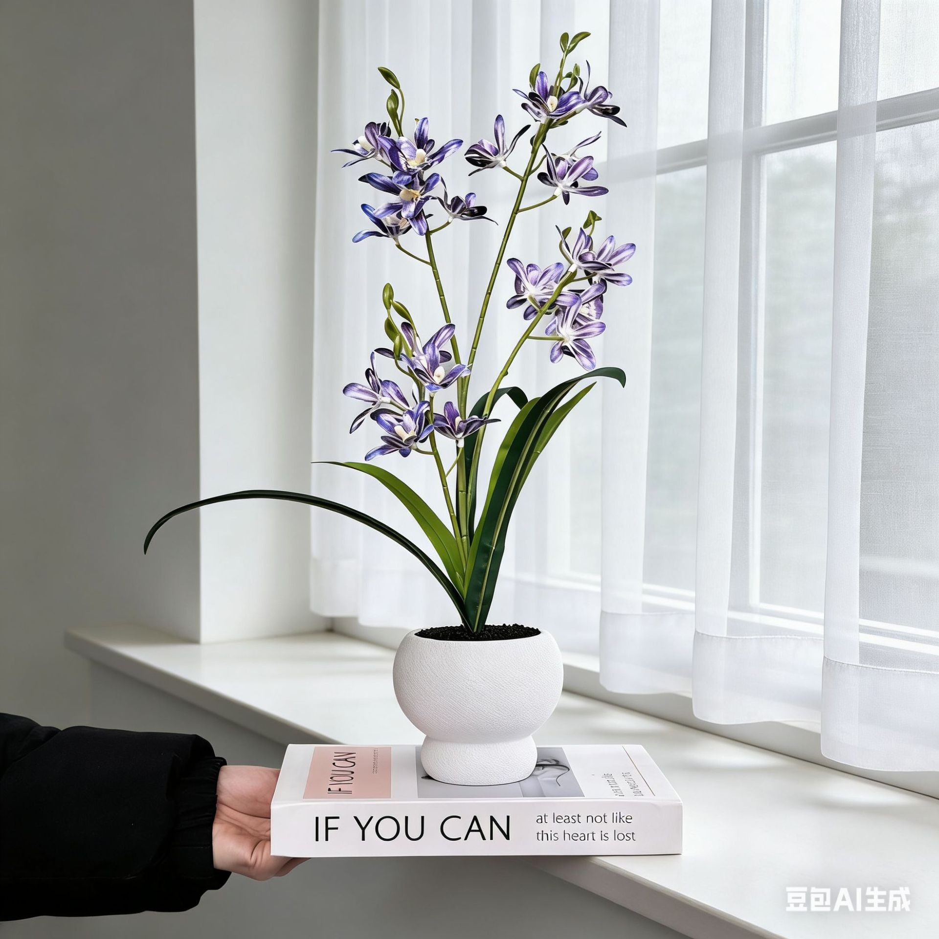 Orchid Potting Mix - New Jumping Orchid Black Sand Pot