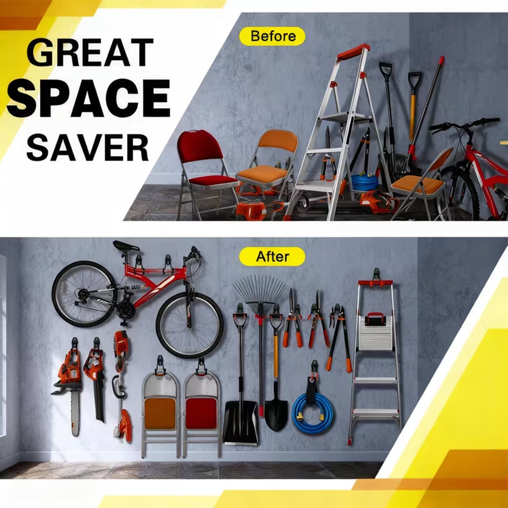 Heavy Duty Wall Mount Metal Ho - Gardening Tools Organiser reseña y precio