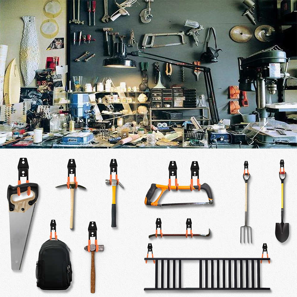 Heavy Duty Wall Mount Metal Ho - Gardening Tools Organiser reseña y precio
