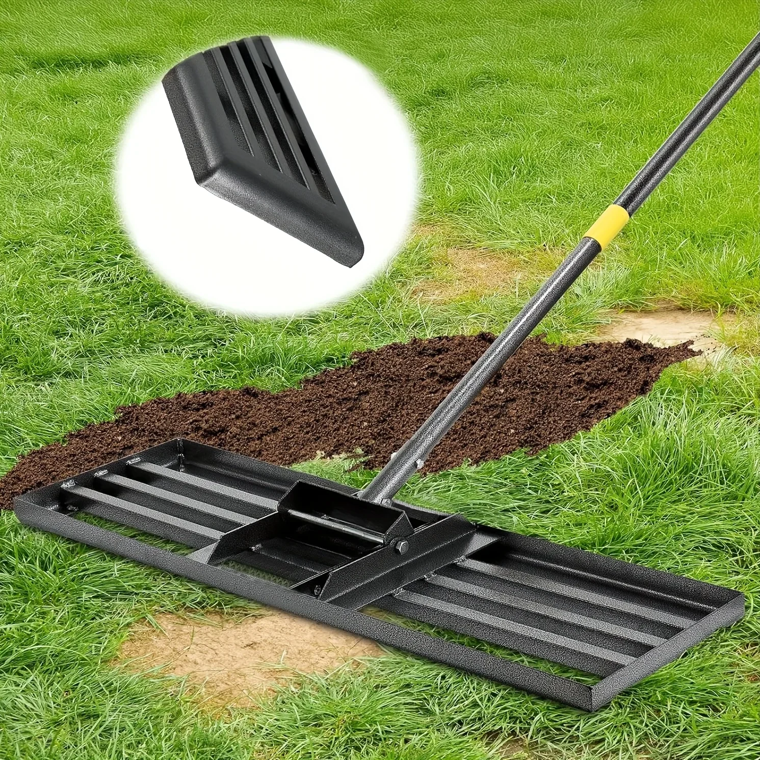 KEEHOME YEYEBEST Lawn Leveling - Gardening Tools Rake reseña y precio