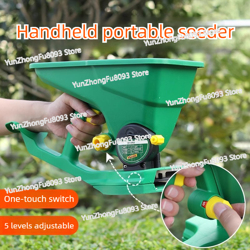 Small Fertilizer Grass Seeding - Grass Seed Spreader reseña y precio
