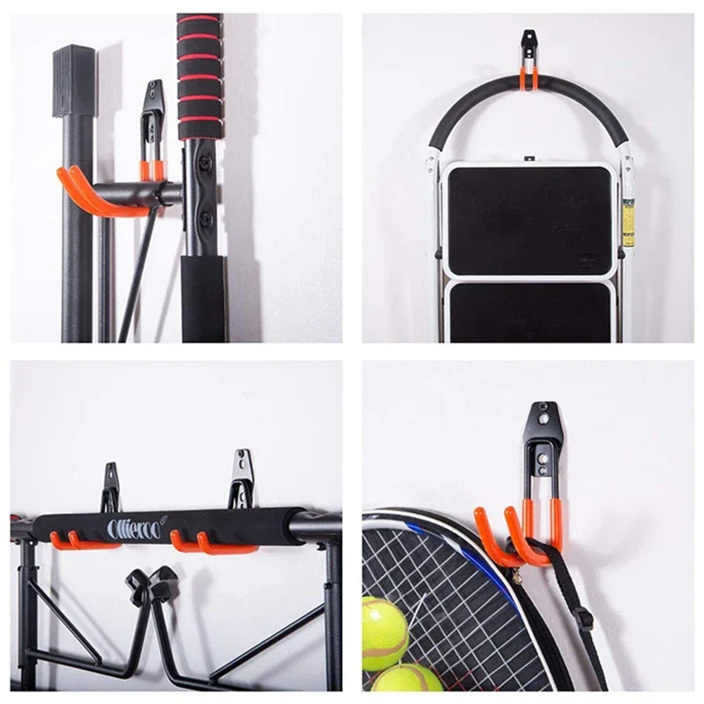 Heavy Duty Metal Hooks Wall Mo - Gardening Tools Organiser reseña y precio