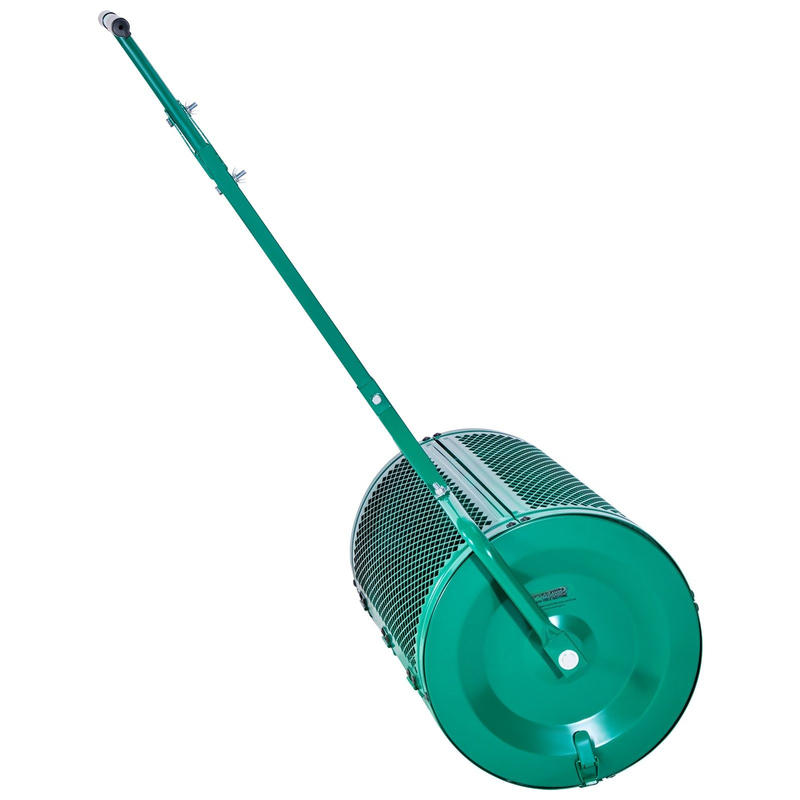 Compost Spreader, 24 in Wide P - Grass Seed Spreader reseña y precio