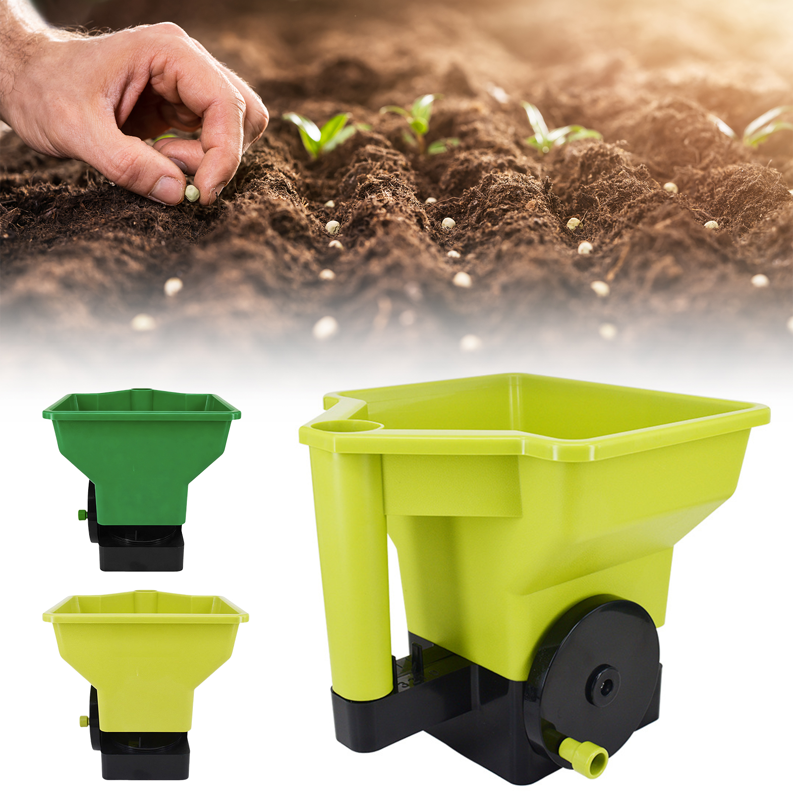 Hand Spreader 3L Manual Small  - Grass Seed Spreader reseña y precio