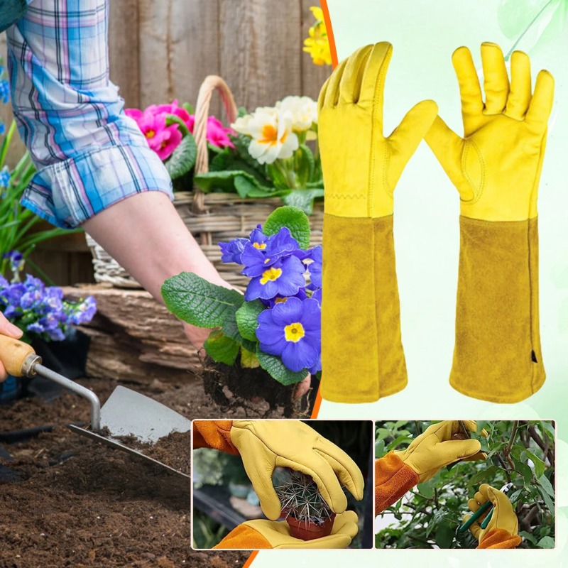 Long Thorn Proof Working Mitte - Garden Gloves Thorn Proof reseña y precio