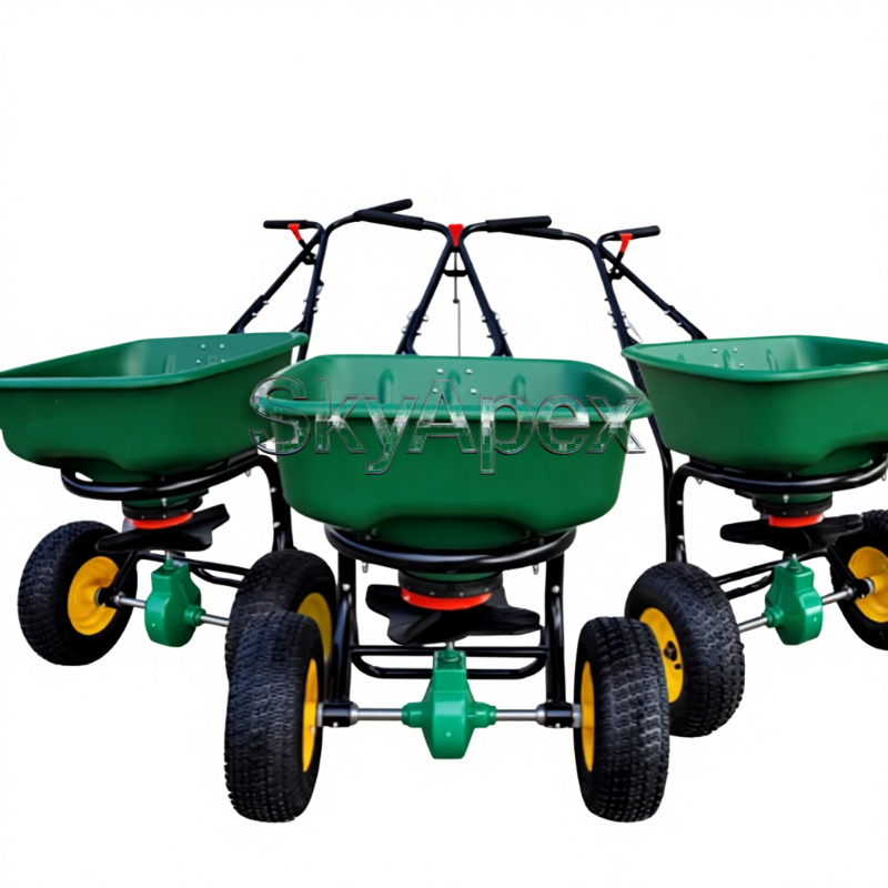 Hand Push Rotary Spreader Seed - Grass Seed Spreader reseña y precio