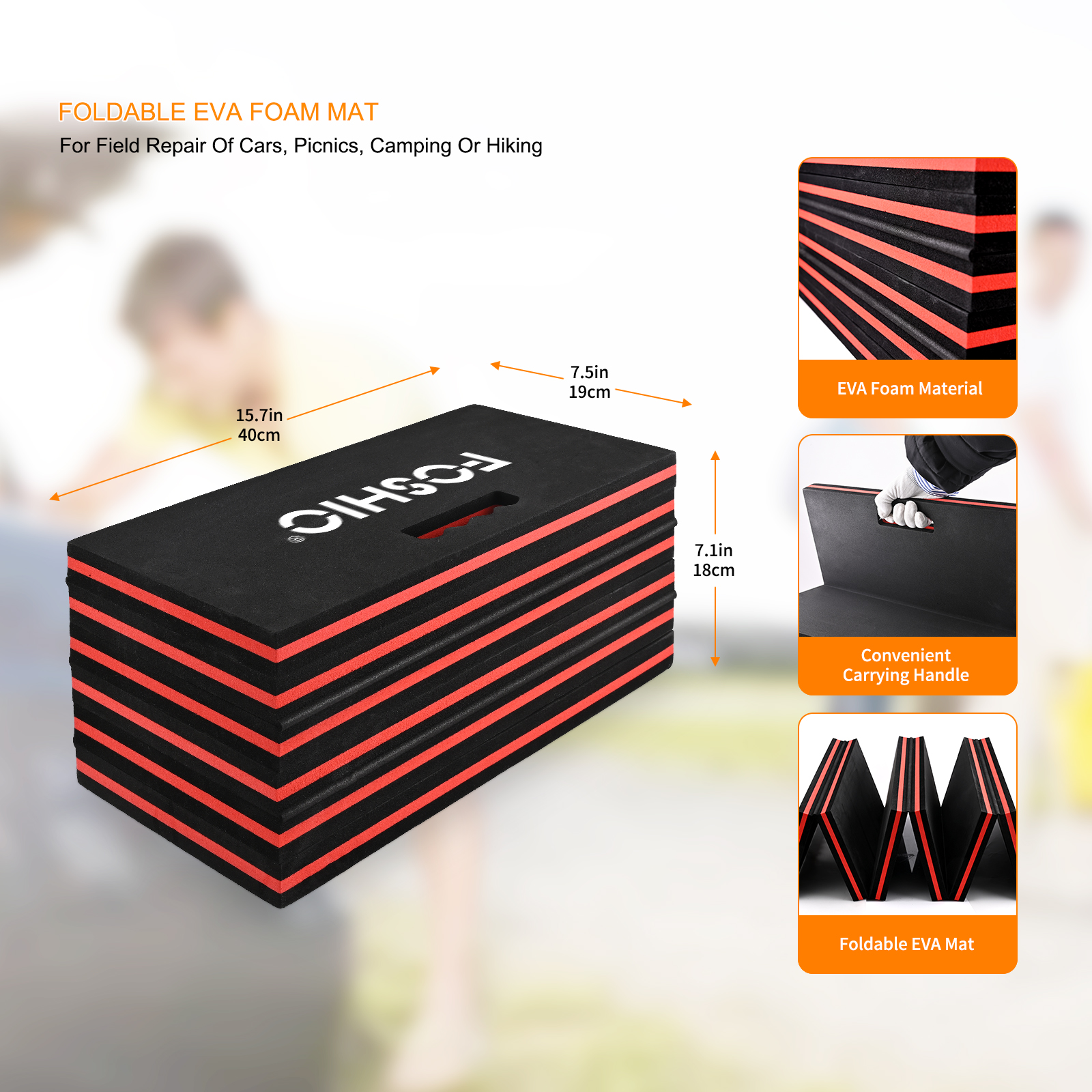 EHDIS 2-Fold/6-Fold Foldable W - Garden Kneeling Pad reseña y precio