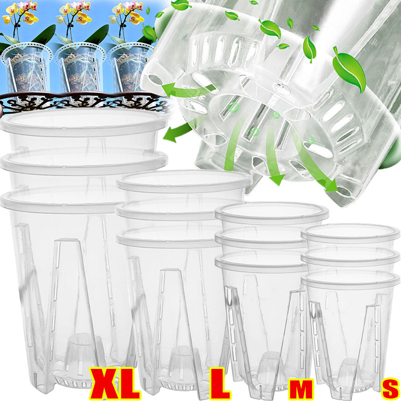 S/M/L/XL Clear Root Control Br - Orchid Potting Mix reseña y precio