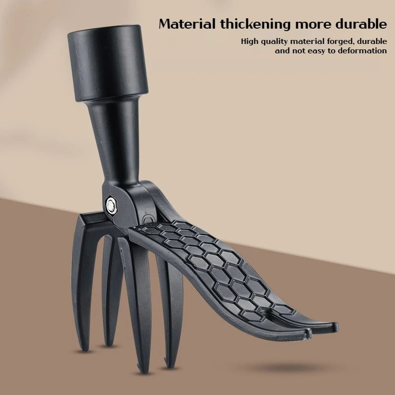 Stand Up Weed Puller Claw Tool - Grass Seed Spreader reseña y precio