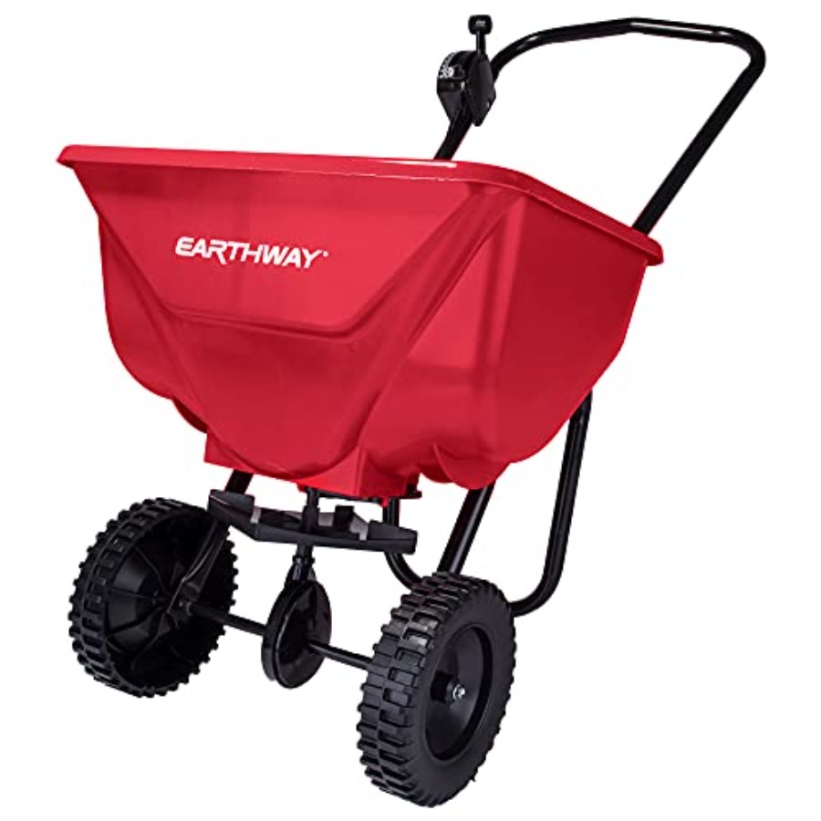 Commercial walk-behind broadca - Grass Seed Spreader reseña y precio