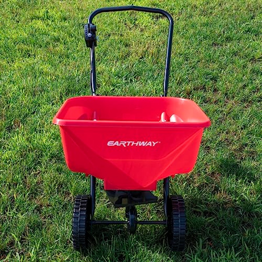 Commercial walk-behind broadca - Grass Seed Spreader reseña y precio