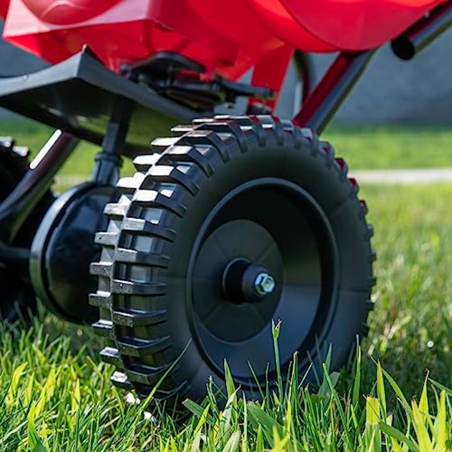 Commercial walk-behind broadca - Grass Seed Spreader reseña y precio