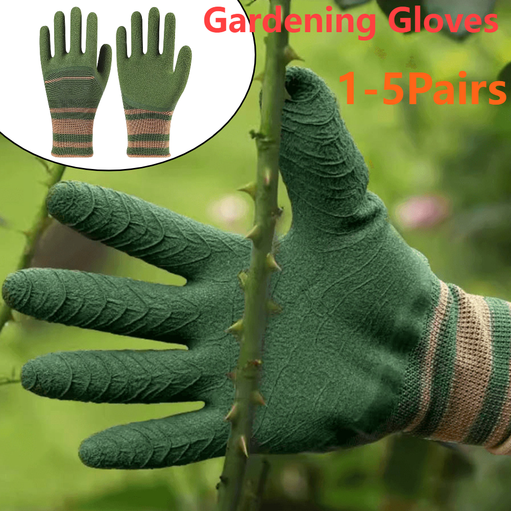 3-1 Pairs Durable Safety Glove - Garden Gloves Thorn Proof reseña y precio