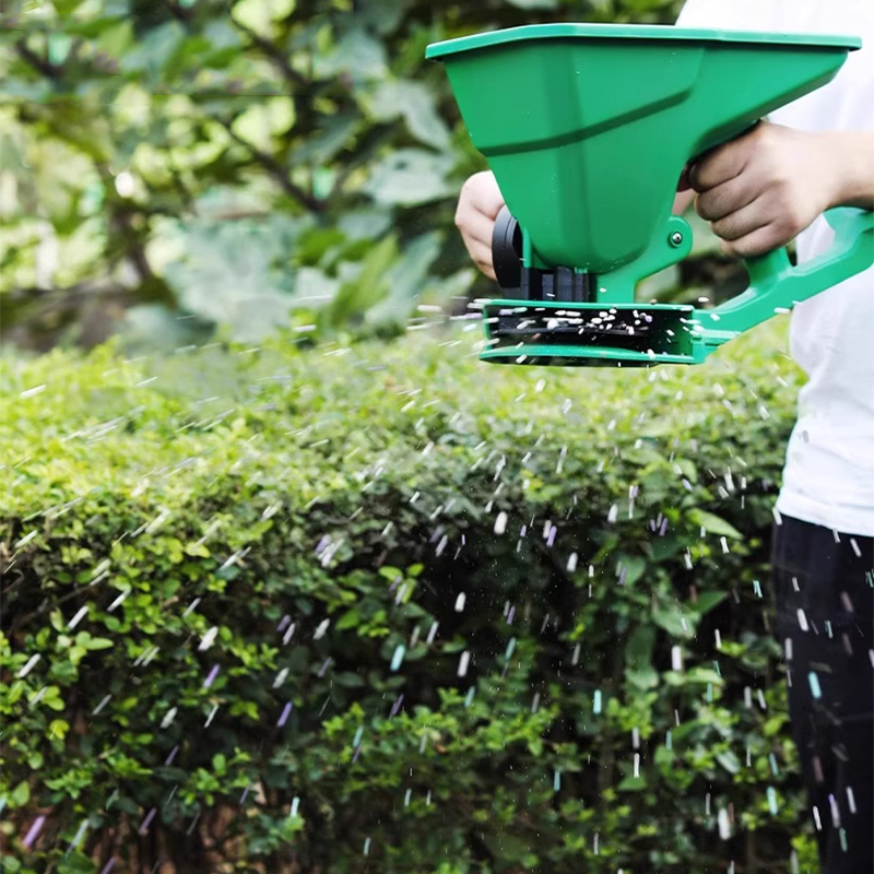 Grass seed spreader, small fer - Grass Seed Spreader reseña y precio