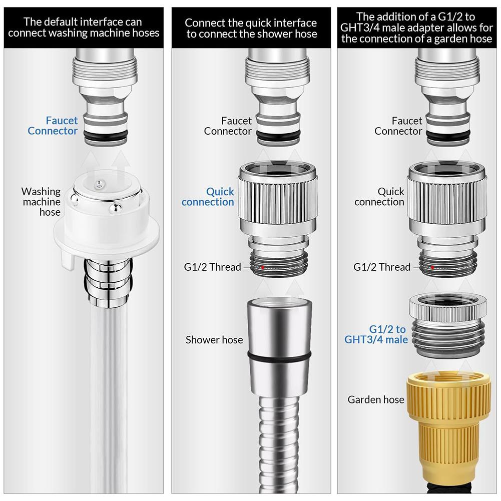 Faucet Adapter Set for Garden  - Gardening Tools Wholesale reseña y precio