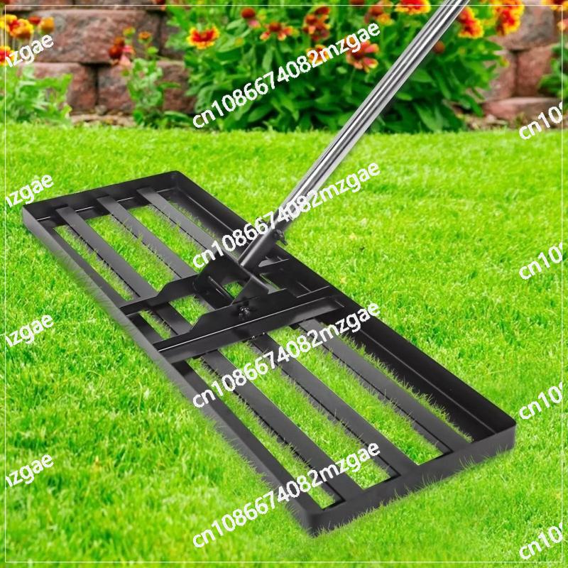 Lawn leveling rake, garden far - Gardening Tools Rake reseña y precio