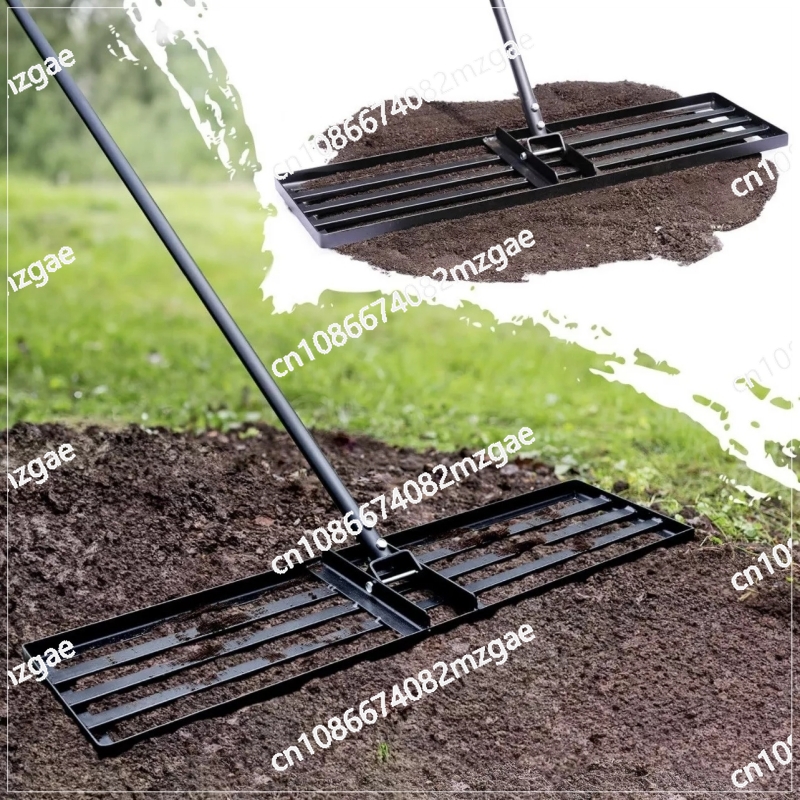Lawn leveling rake, garden far - Gardening Tools Rake reseña y precio