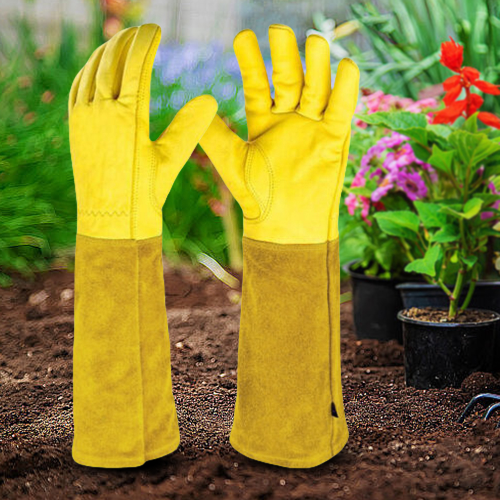 1 Pair Long Thorn Proof Garden - Garden Gloves Thorn Proof reseña y precio