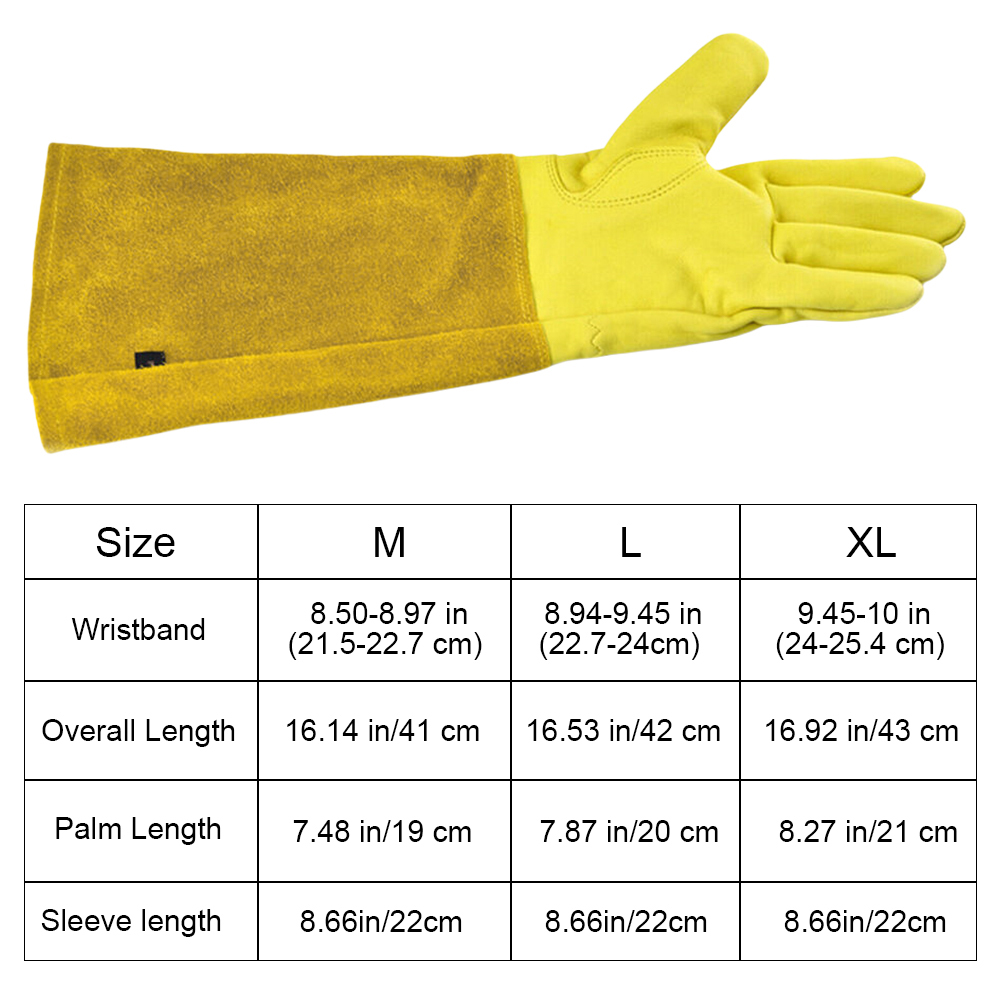 1 Pair Long Thorn Proof Garden - Garden Gloves Thorn Proof reseña y precio