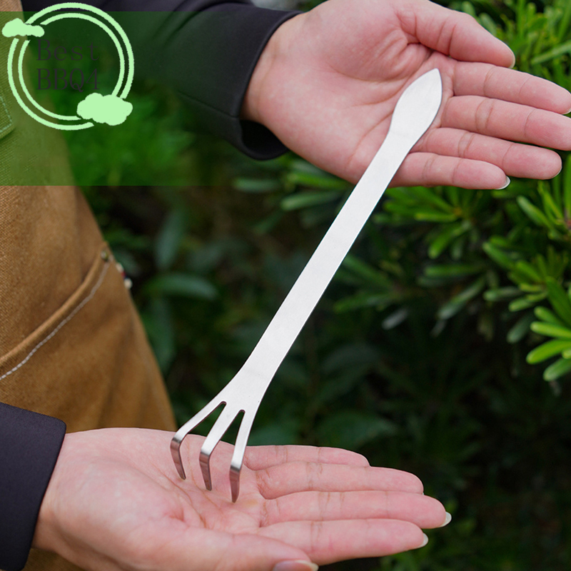 (BBQ4) 1Pc Stainless Steel Roo - Gardening Tools Rake reseña y precio