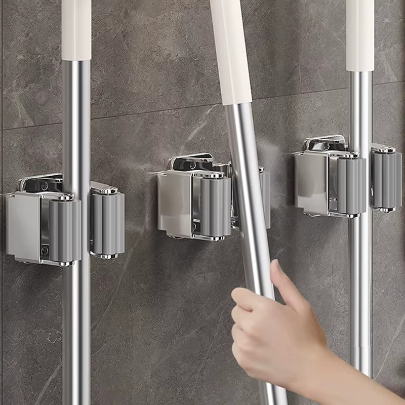 1-10Pcs Mop Broom Holder Wall  - Gardening Tools Organiser reseña y precio