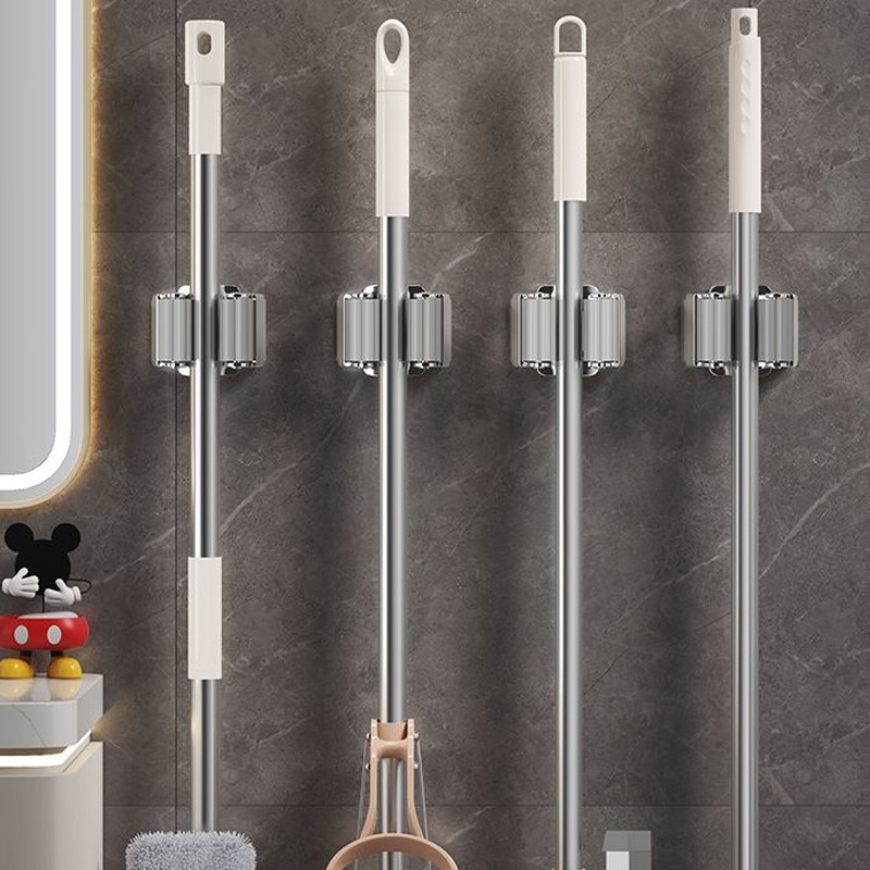 1-10Pcs Mop Broom Holder Wall  - Gardening Tools Organiser reseña y precio