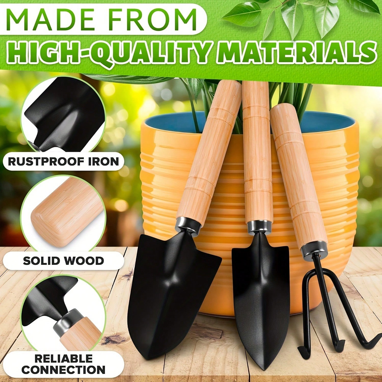 3PC/1Set Mini Gardening Tools  - Gardening Tools Rake reseña y precio