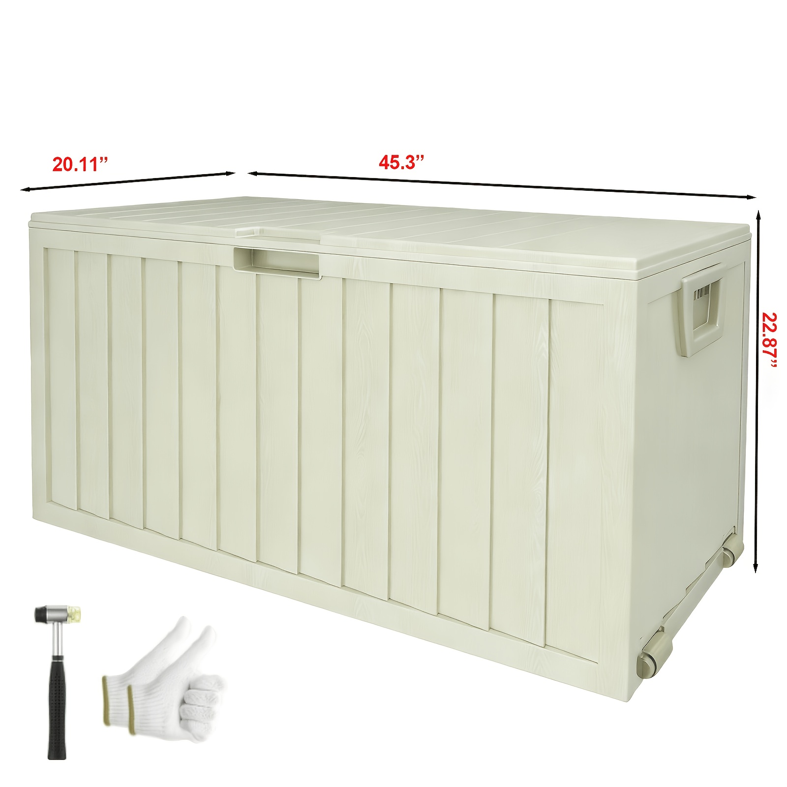 75/35 Gallon Outdoor Storage B - Gardening Tools Of reseña y precio