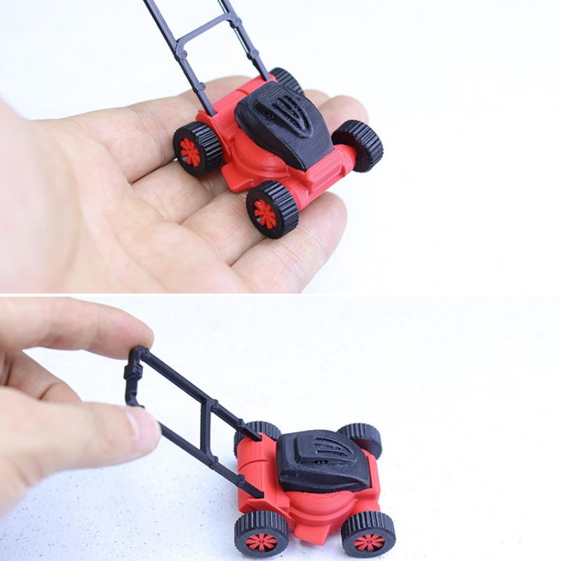 *1Pc 1:12 1:18 Dollhouse Lawn  - Gardening Tools Rake reseña y precio