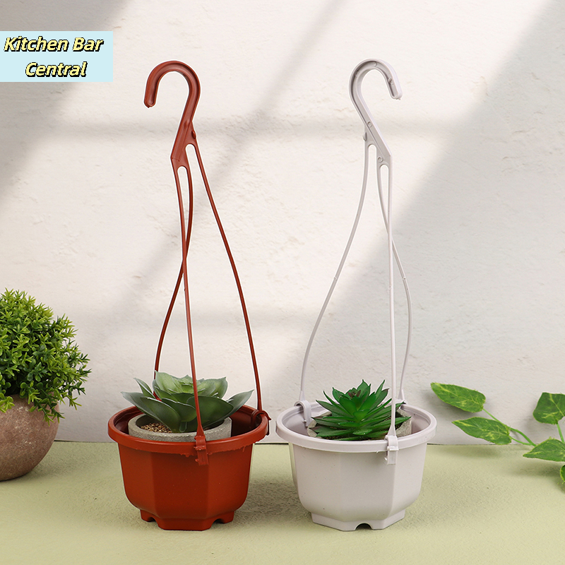 【1Pc Hanging Mini Octagonal Fl - Orchid Potting Mix reseña y precio