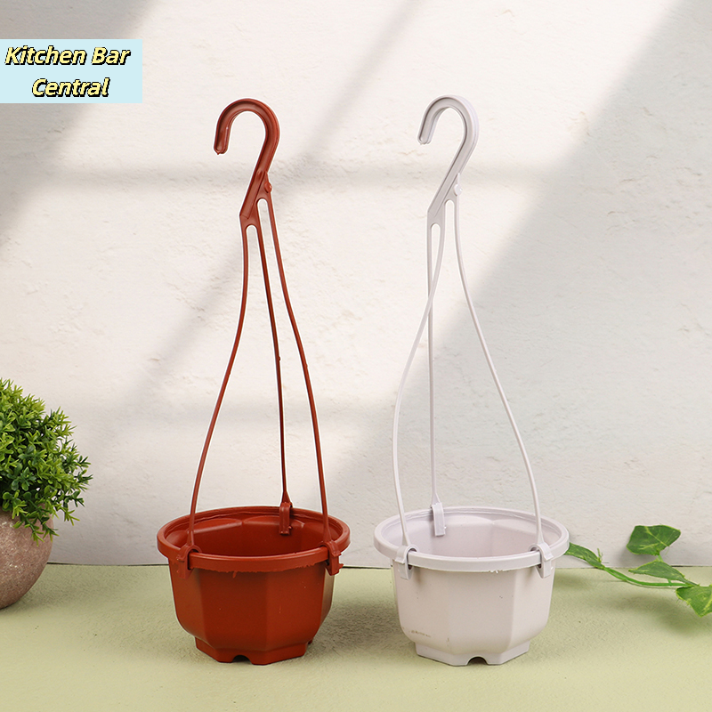 【1Pc Hanging Mini Octagonal Fl - Orchid Potting Mix reseña y precio