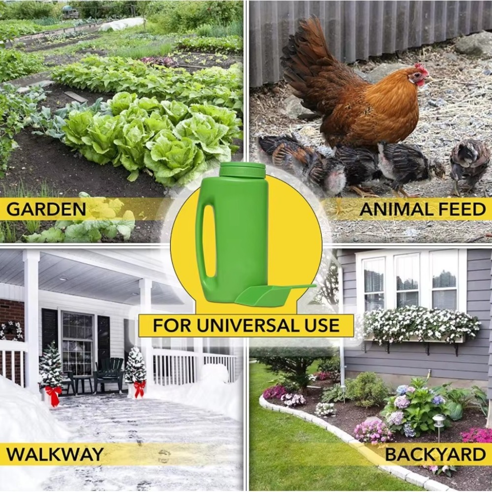Hand Spreader Shaker for Grass - Grass Seed Spreader reseña y precio