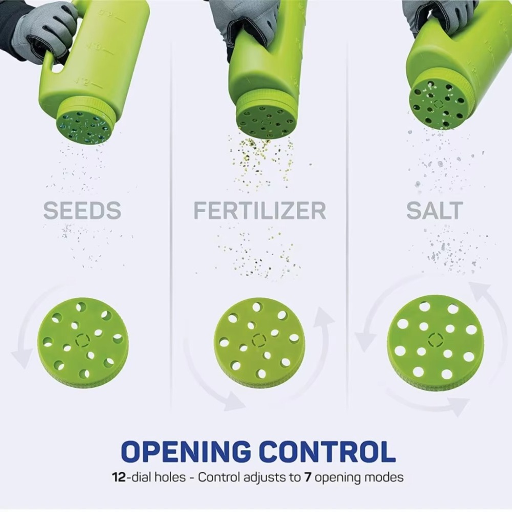 Hand Spreader Shaker for Grass - Grass Seed Spreader reseña y precio