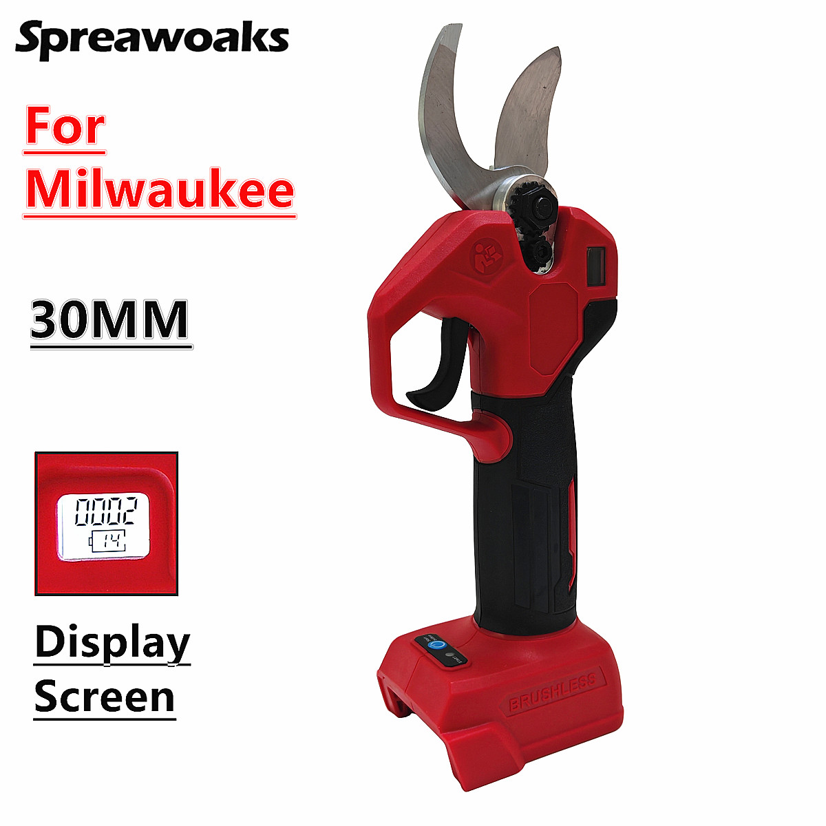 Brushless Electric Pruning She - Gardening Tools Wholesale reseña y precio