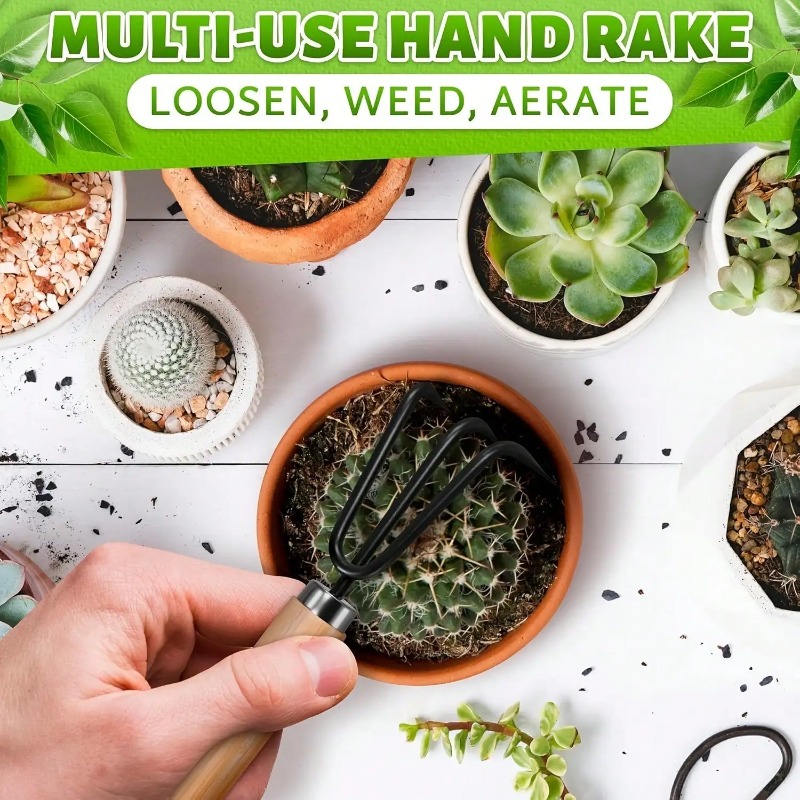 3PC/1Set Mini Gardening Tools  - Gardening Tools Rake reseña y precio