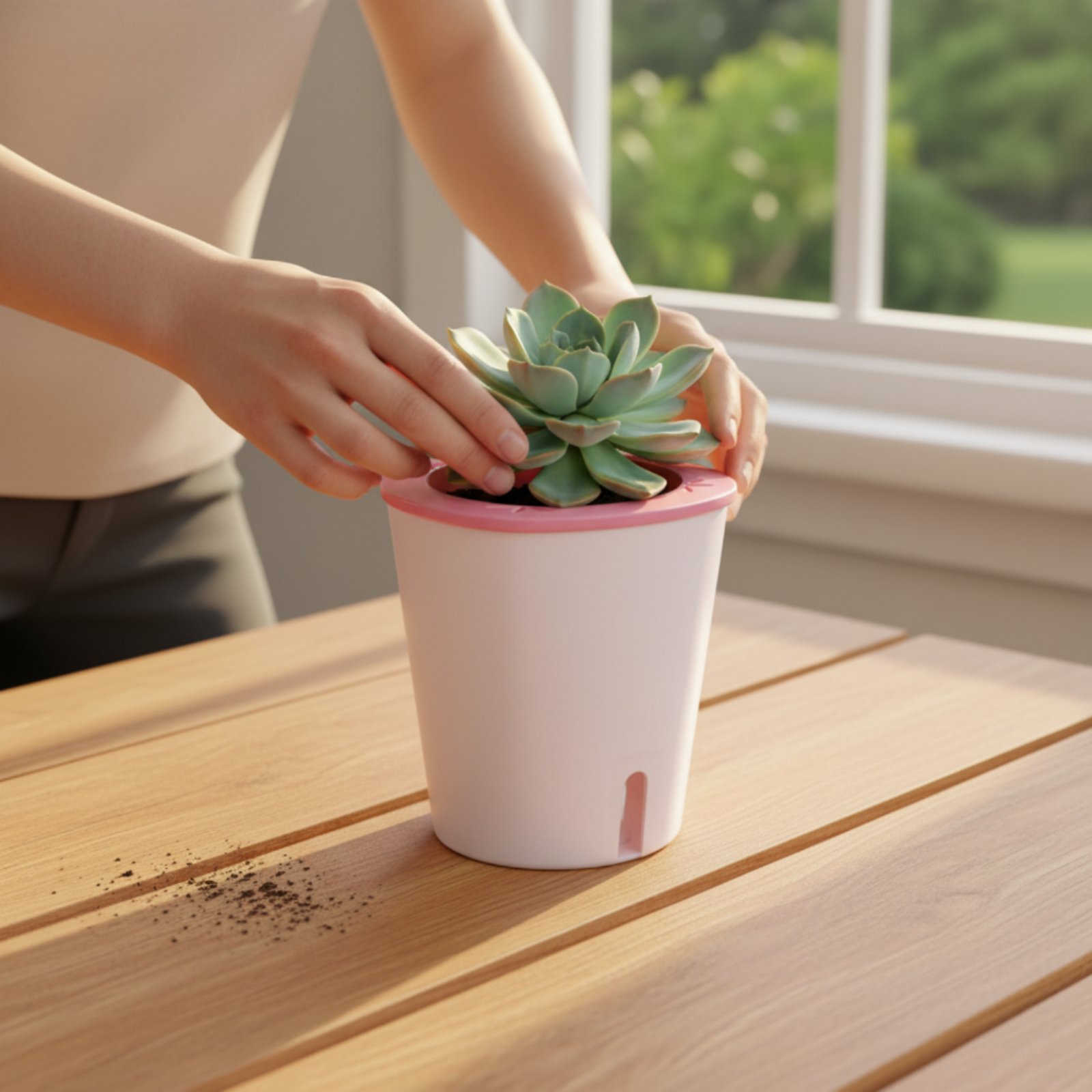 Self Watering Planter Large Si - Gardening Tools Of reseña y precio