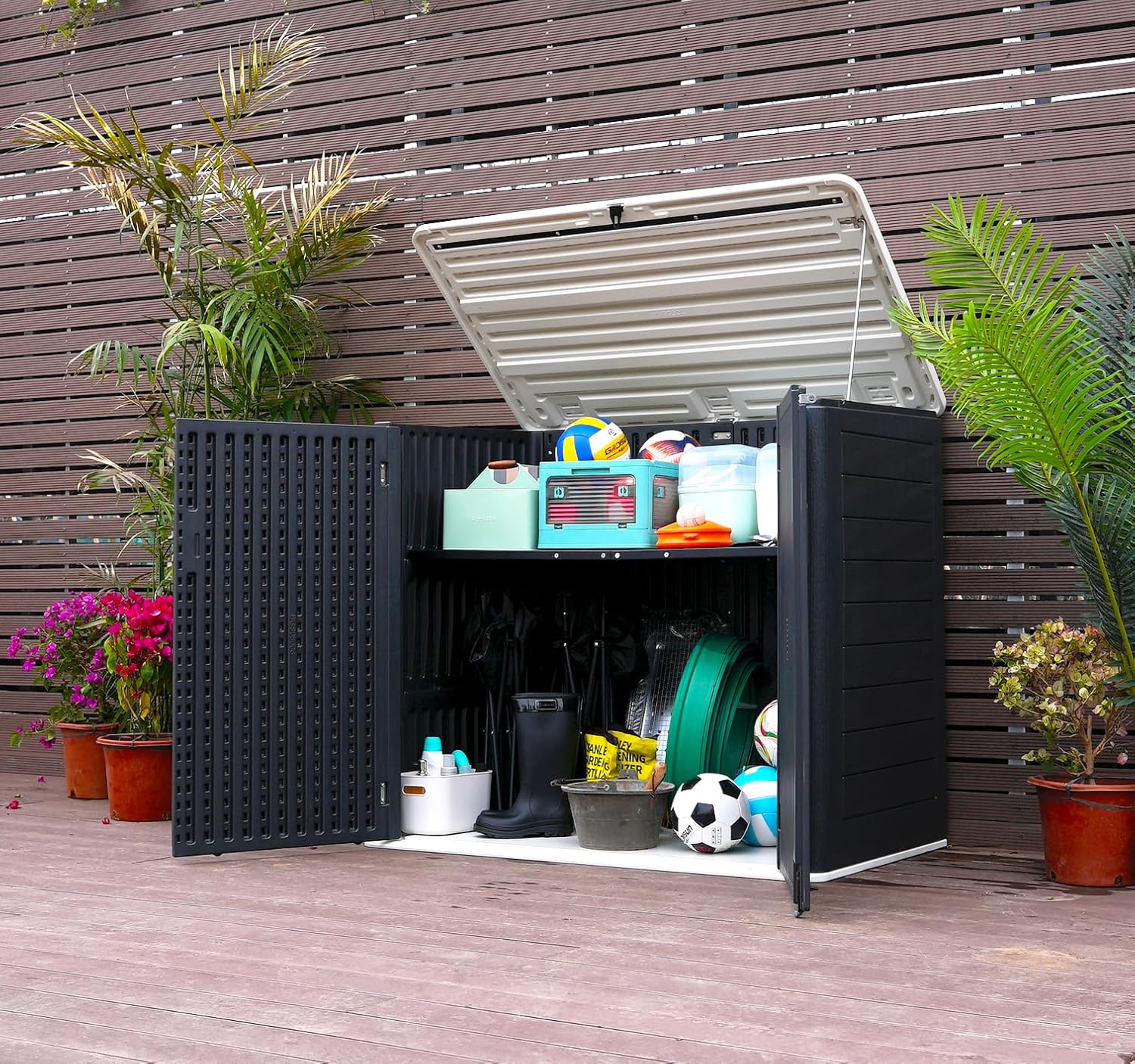 Weather-Resistant Horizontal O - Gardening Tools Of reseña y precio