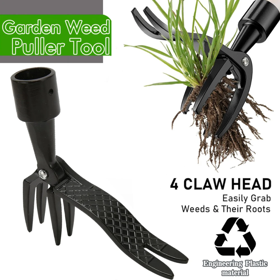 Stand Up Weed Puller Claw Tool - Grass Seed Spreader reseña y precio