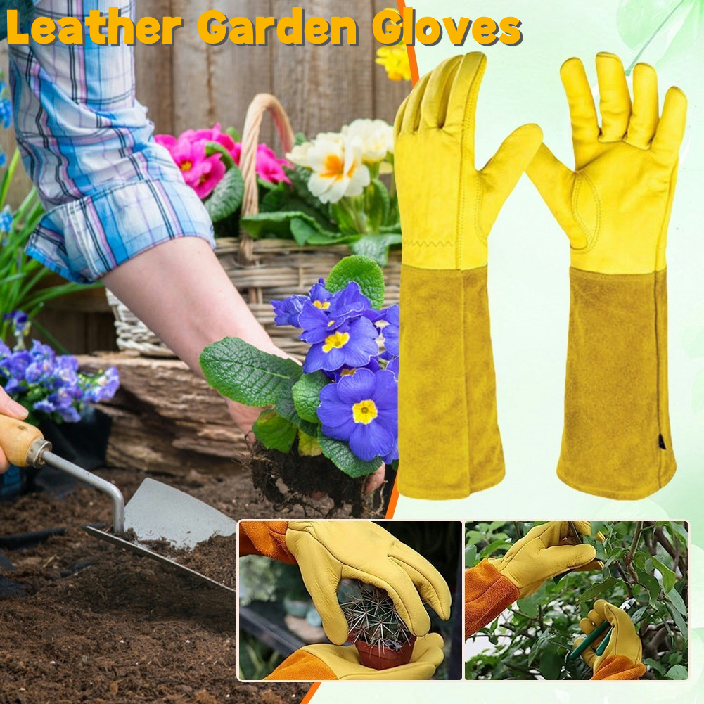 1 Pair Long Thorn Proof Garden - Garden Gloves Thorn Proof reseña y precio