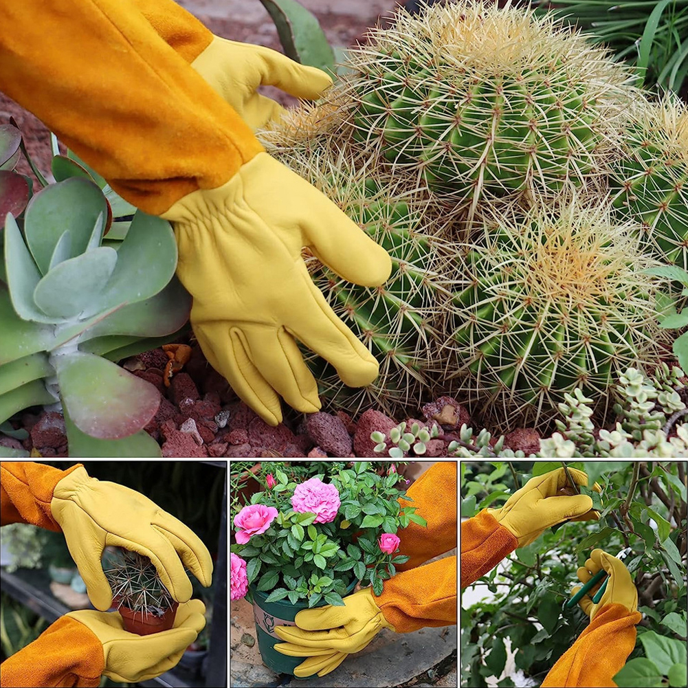 1 Pair Long Thorn Proof Garden - Garden Gloves Thorn Proof reseña y precio