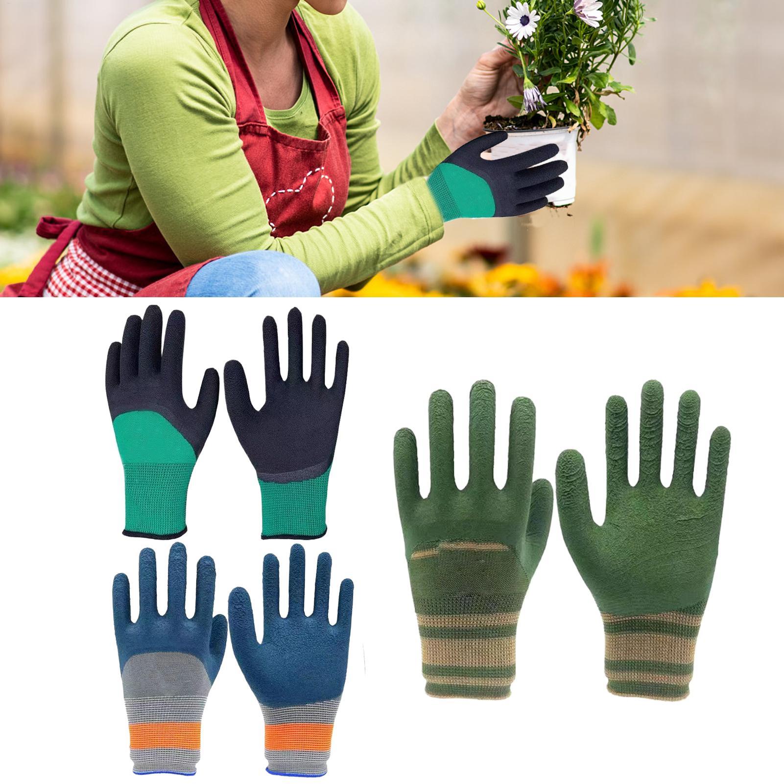 1 pair Womens Gardening Gloves - Garden Gloves Thorn Proof reseña y precio