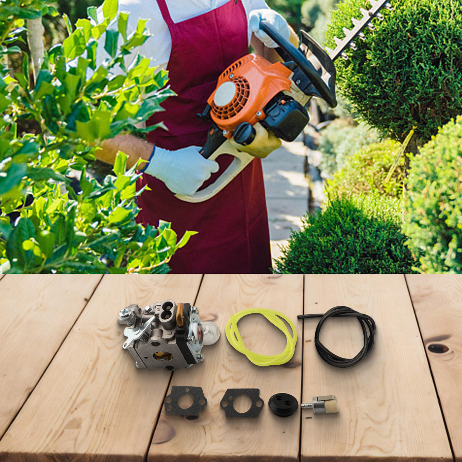 122HD45 Carburetor Color As Th - Gardening Tools With Names And Pictures reseña y precio