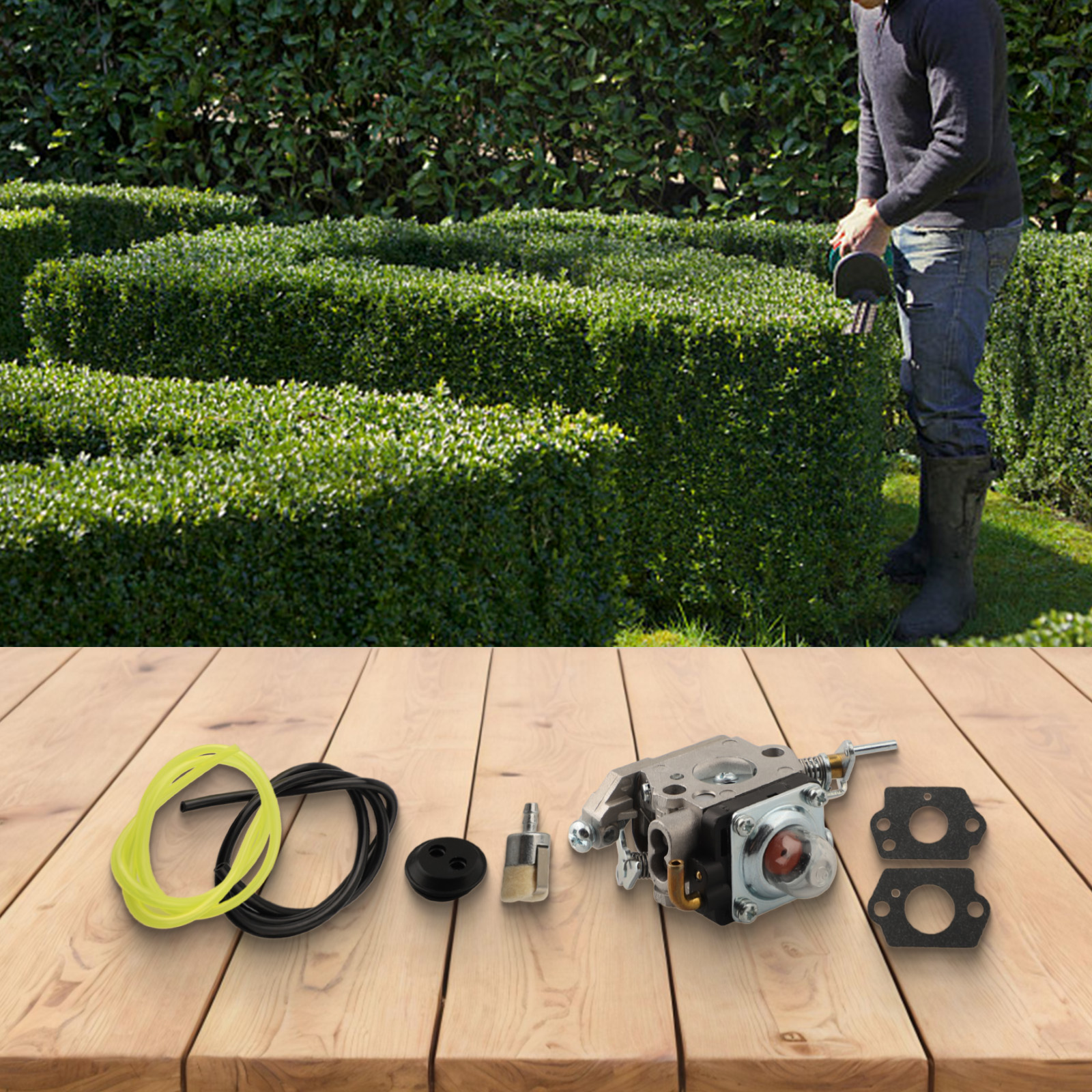 122HD45 Carburetor Color As Th - Gardening Tools With Names And Pictures reseña y precio
