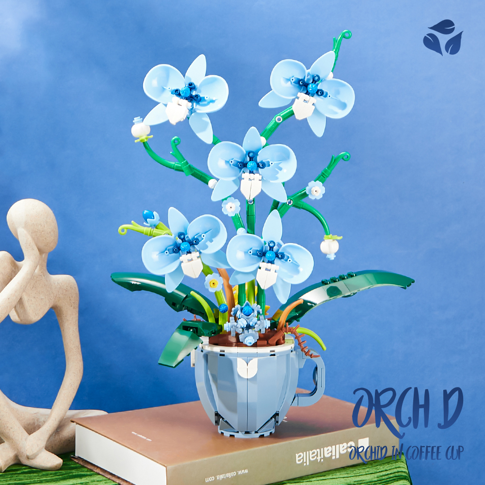 567PCS Potted Orchid MOC Build - Orchid Potting Mix reseña y precio